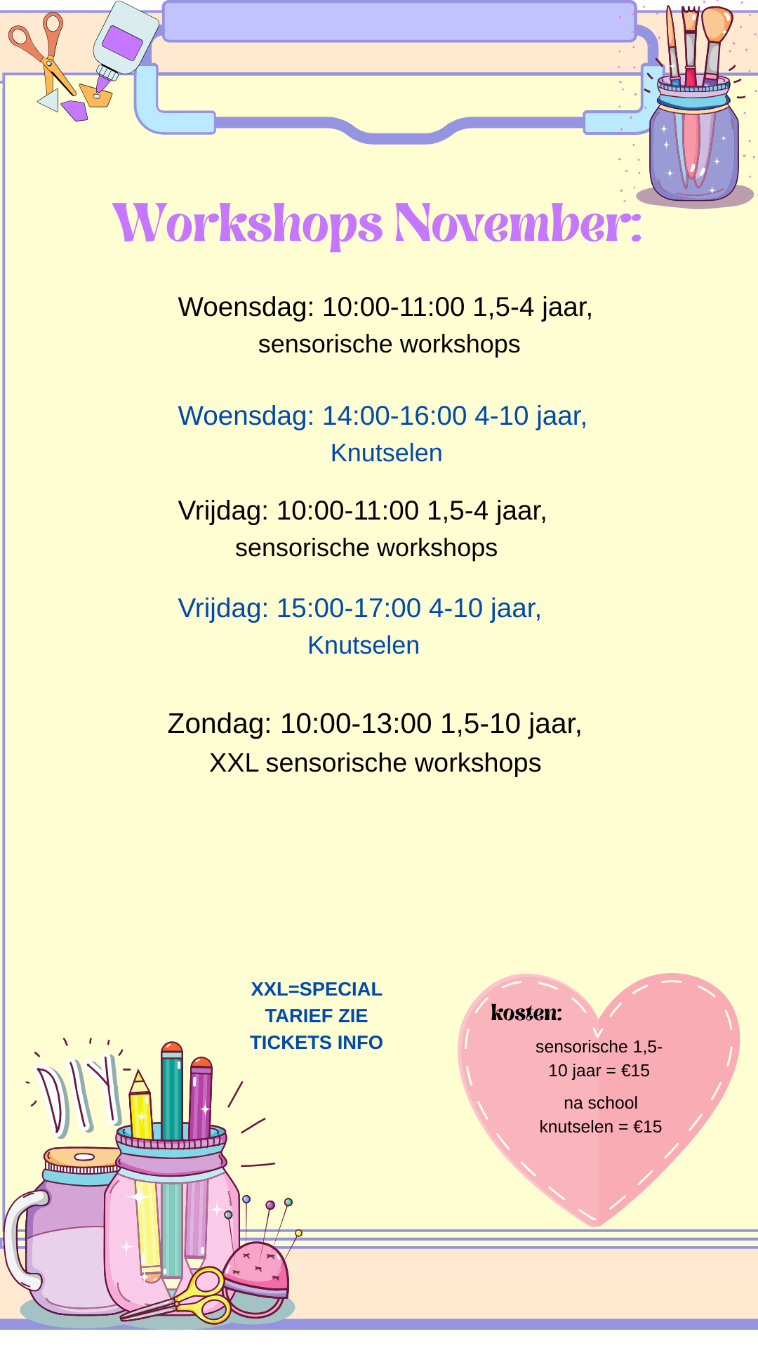 sensorische workshops